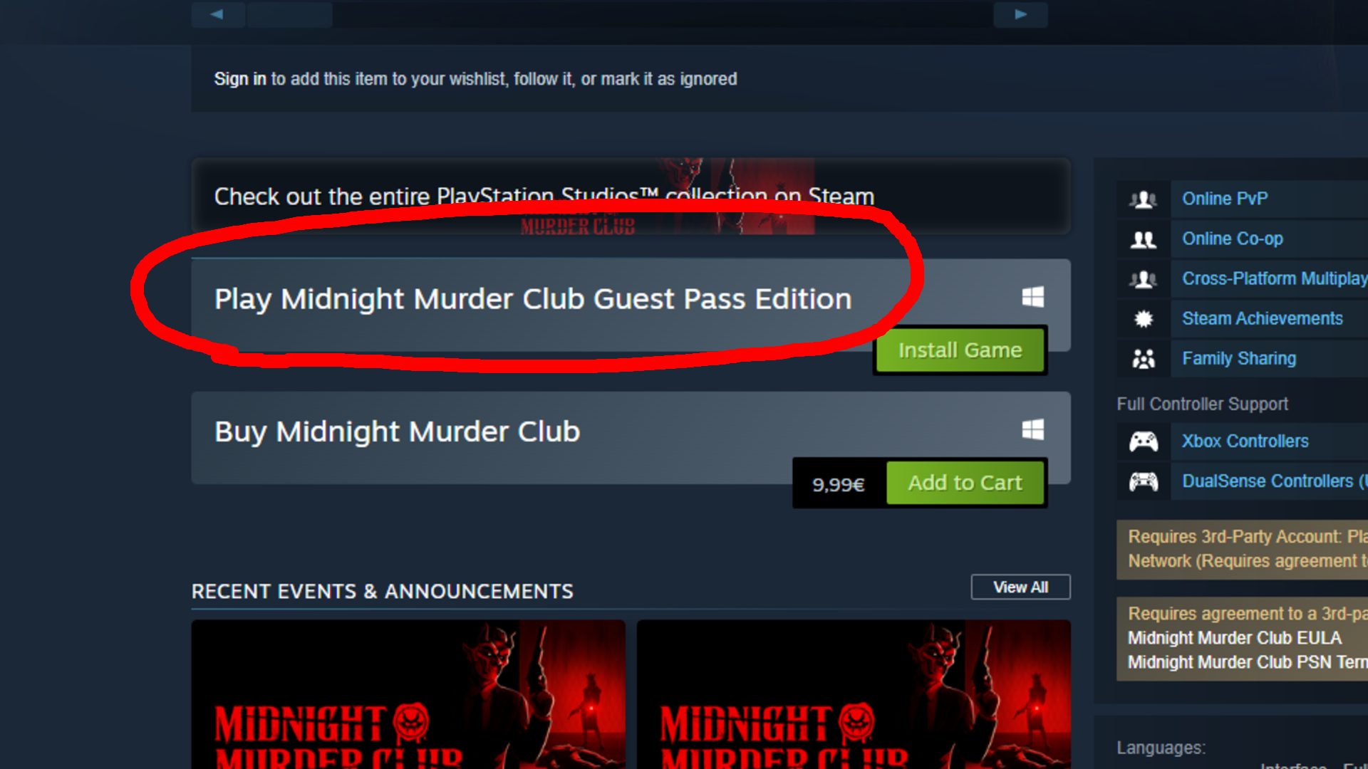 RECENZIJA Midnight Murder Club (PC) Steam
