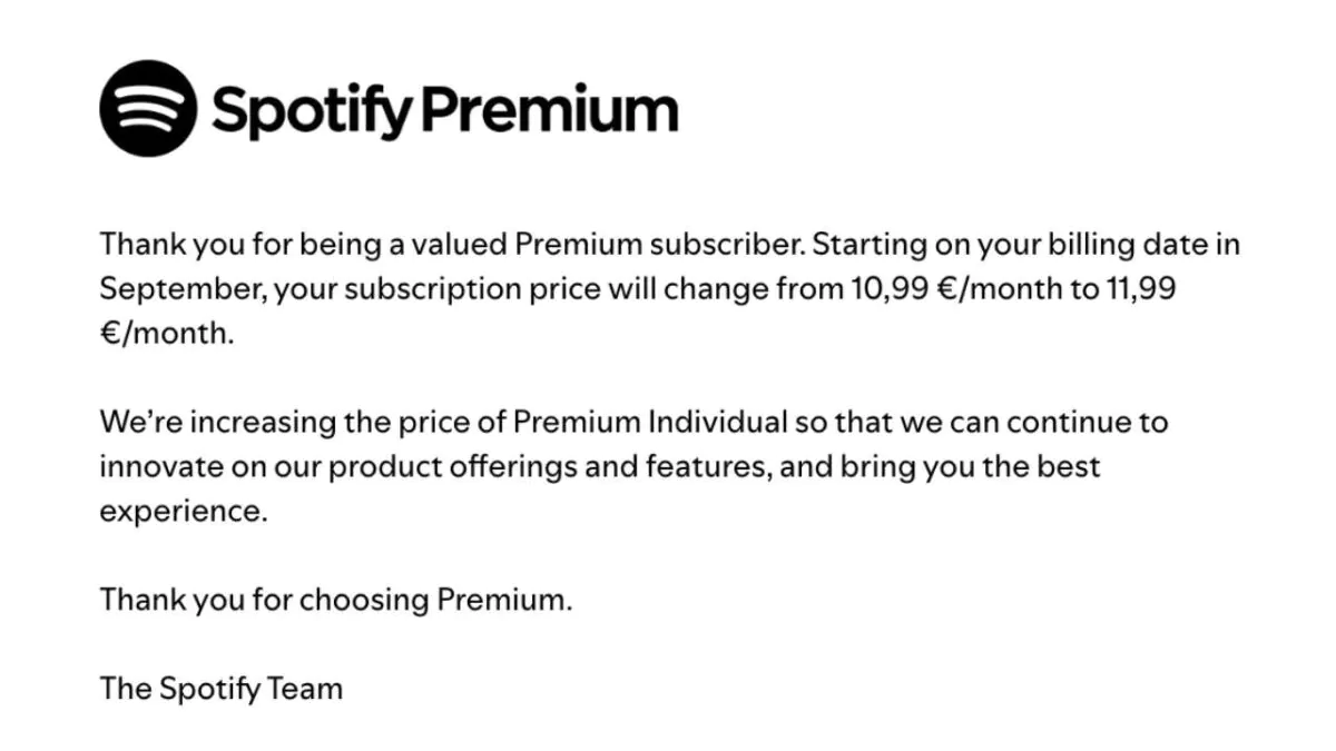 spotify premium poročilo