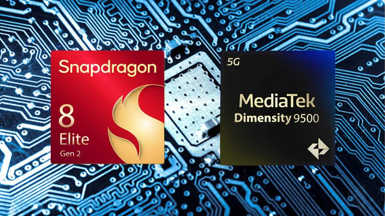 Dimensity 9500 vs Snapdragon 8 Elite Gen 2