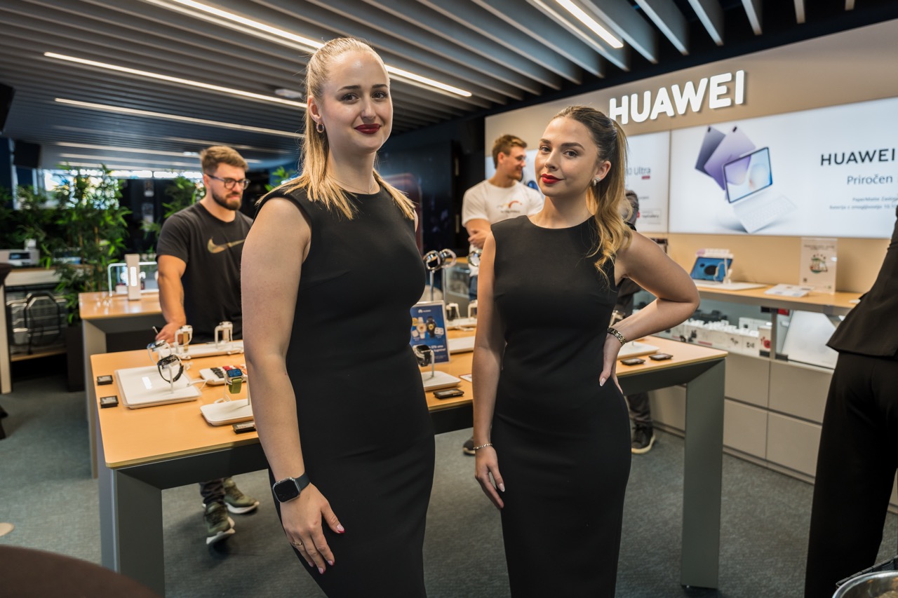 Huawei odprl prvi Iconic Shop v Sloveniji