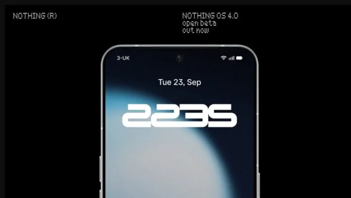Nothing OS 4.0 Open Beta