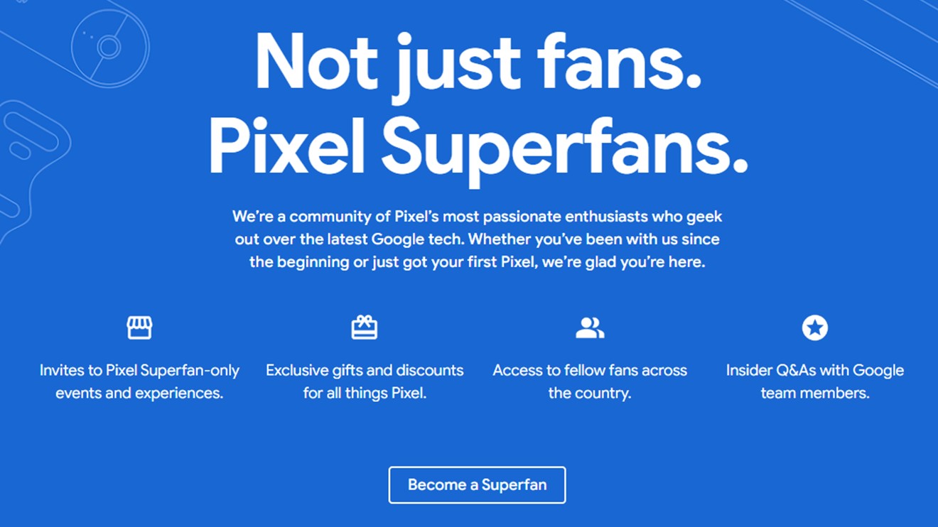 Google išče 15 superfanov