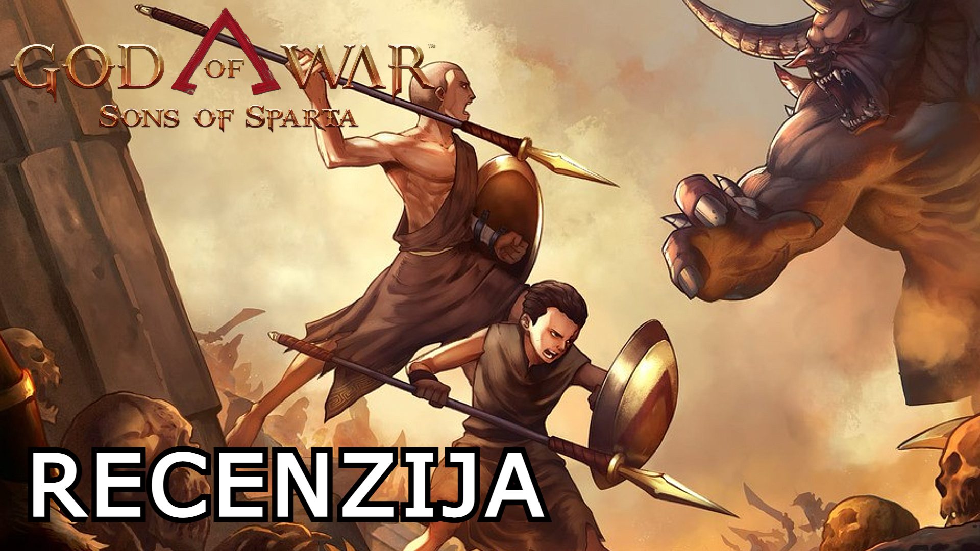 God of War: Sons of Sparta Naslovna