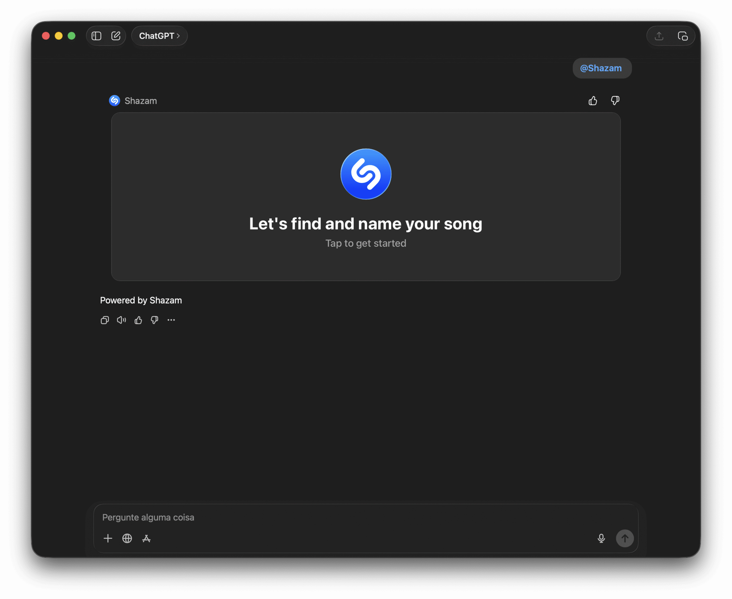 shazam v chatgpt