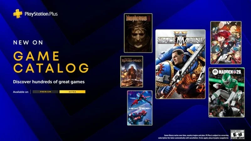 Seznam iger PS Plus Extra in Premium