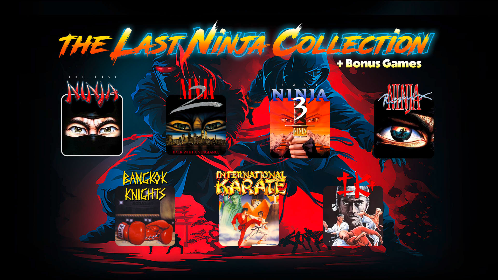 The Last Ninja Collection + Bonus Games