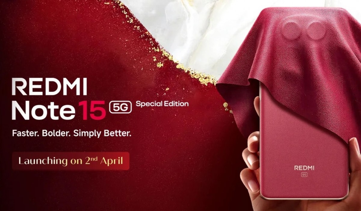 Redmi Note 15 5G New Year Cherry Red