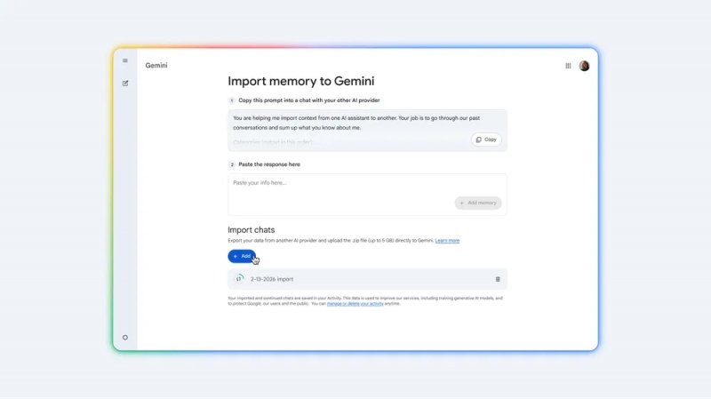 Gemini spreminja tudi pomen "spomina"