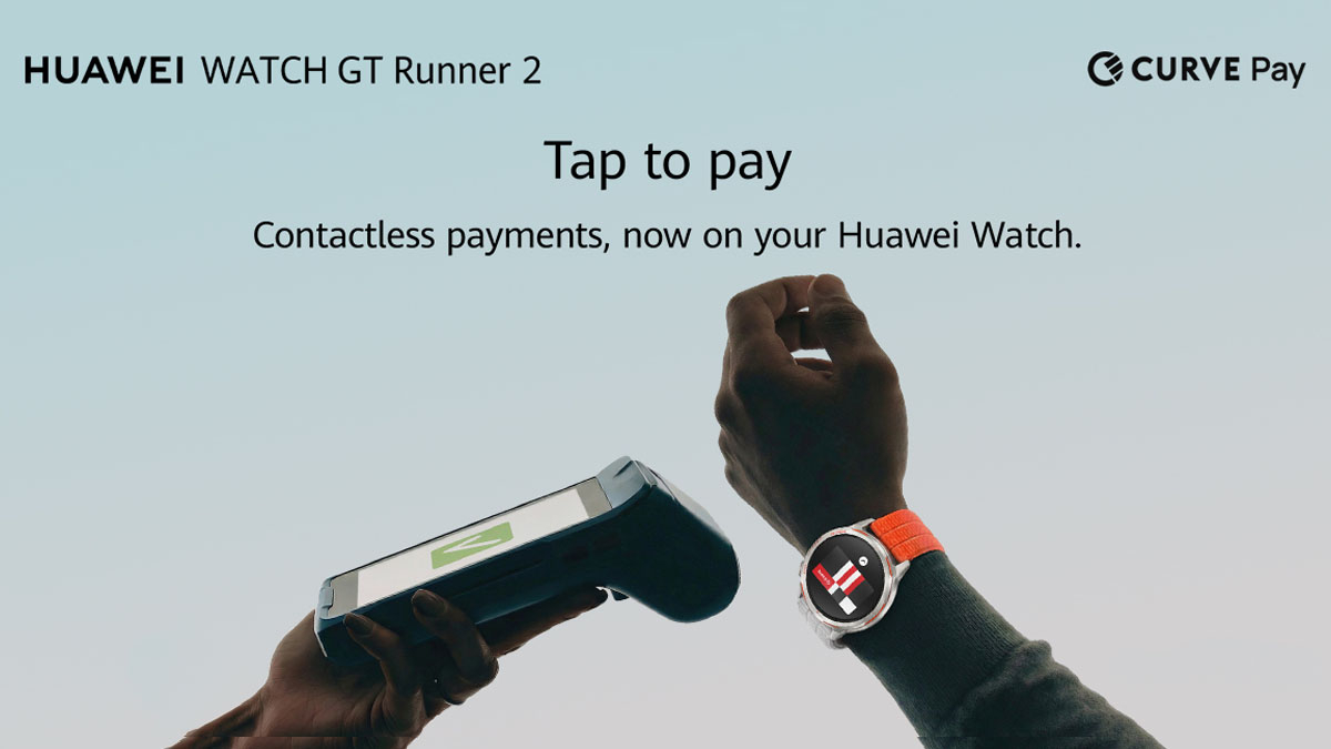 Huawei Watch GT Runner 2 Curve Pay