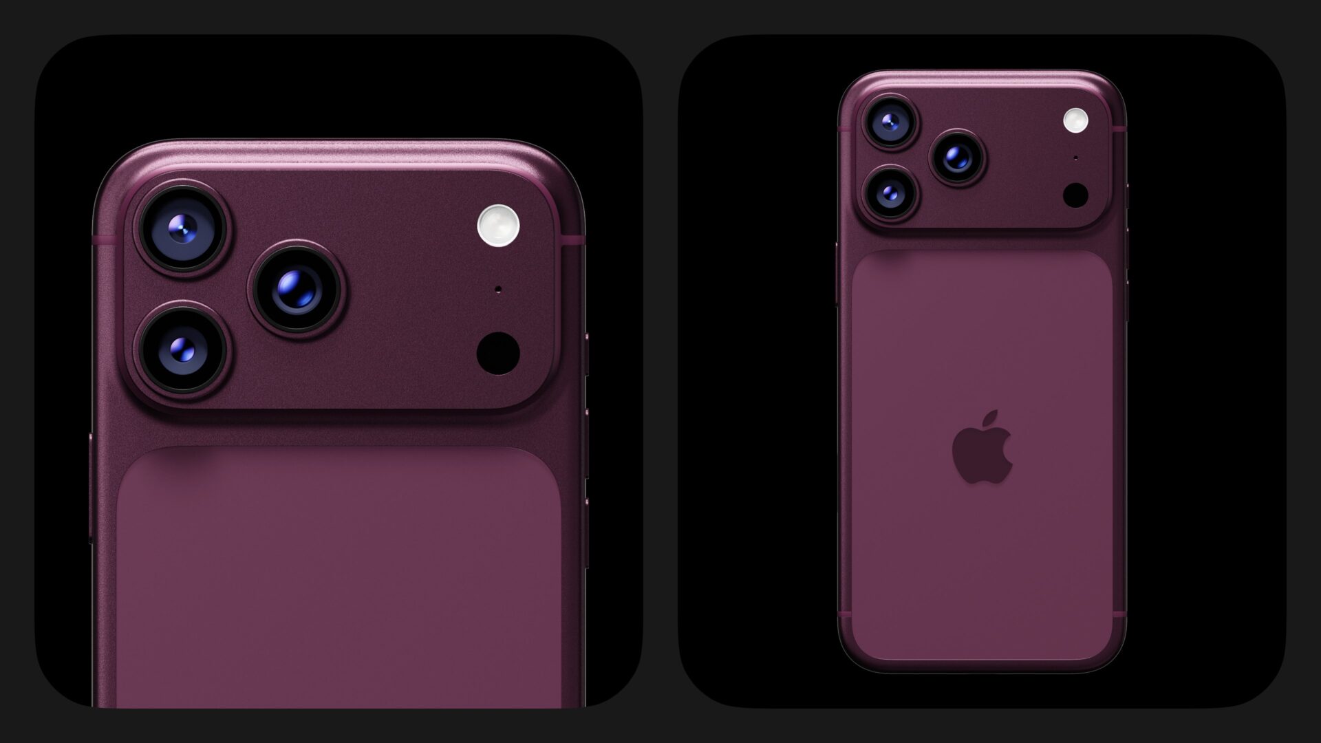 iPhone 18 Pro Dark Cherry