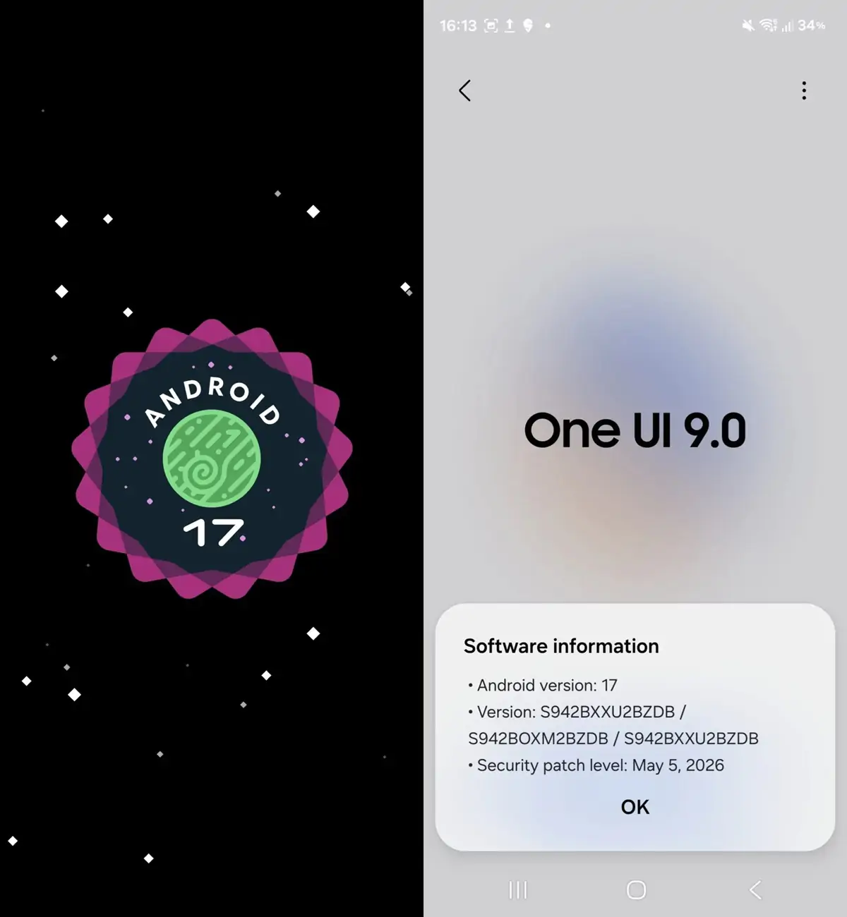 Android 17 One UI 9