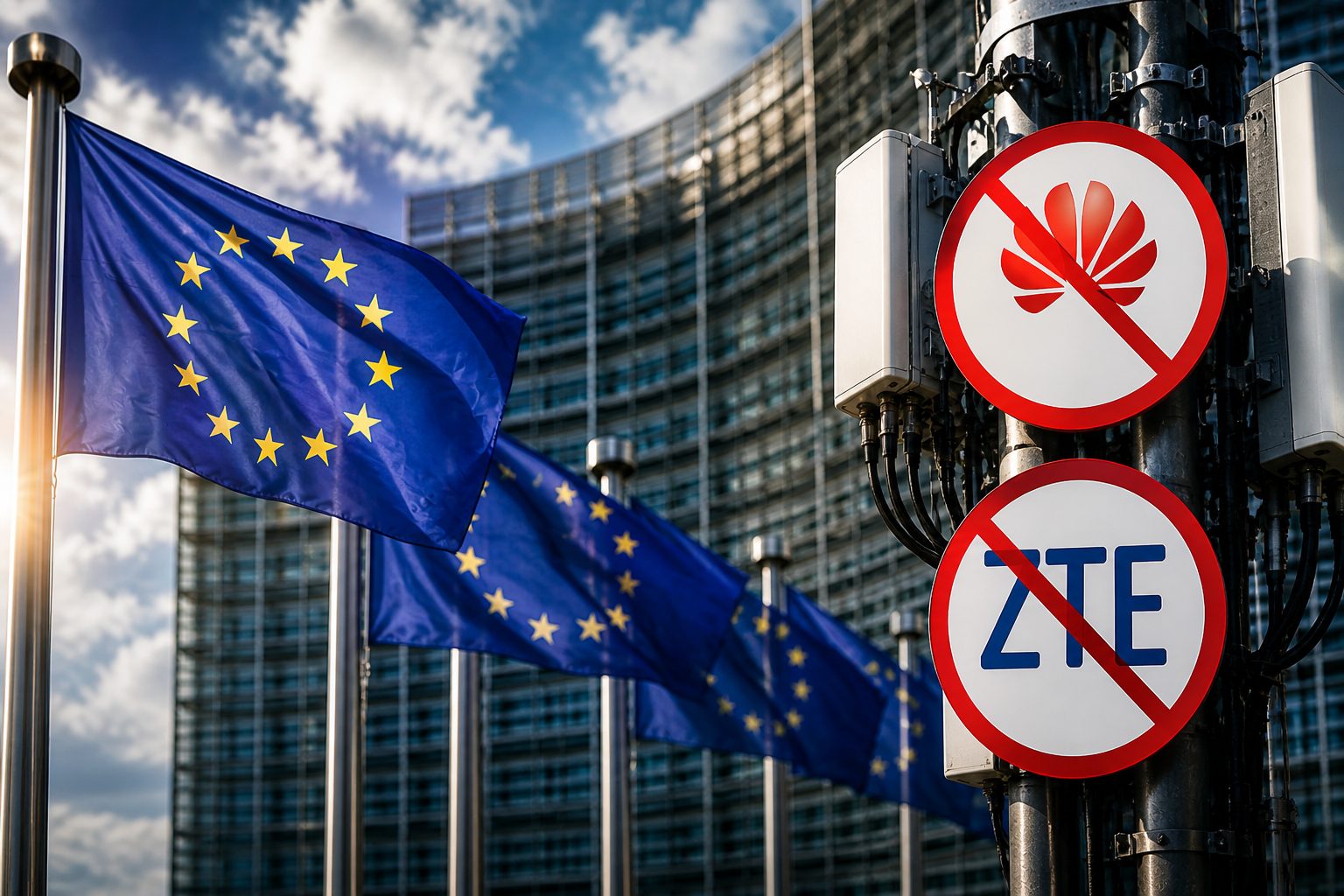 Evropska komisija Huawei ZTE