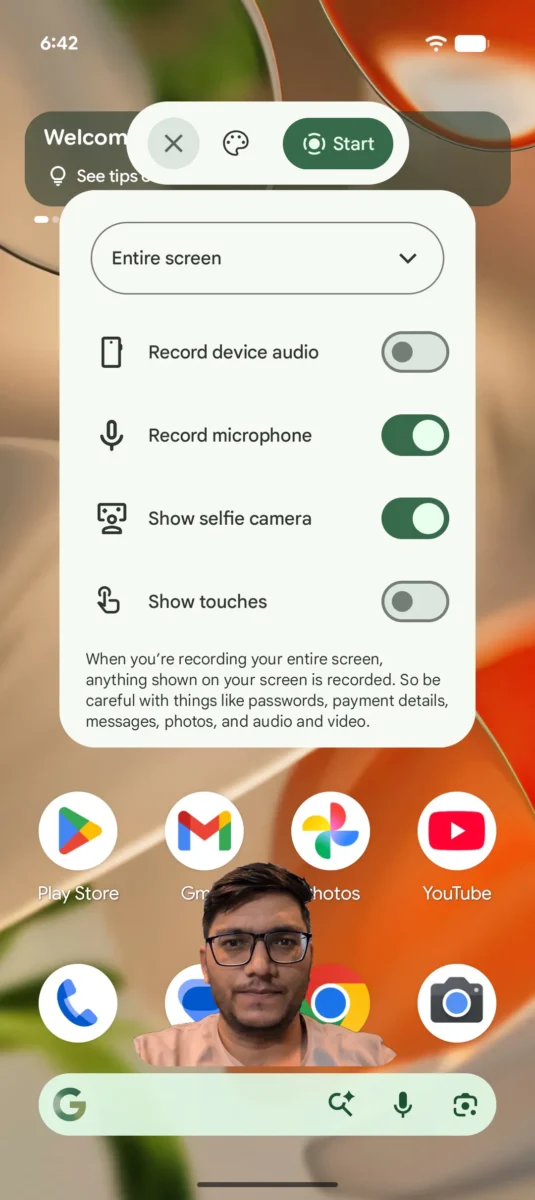 Android Canary (izdaja 2606)