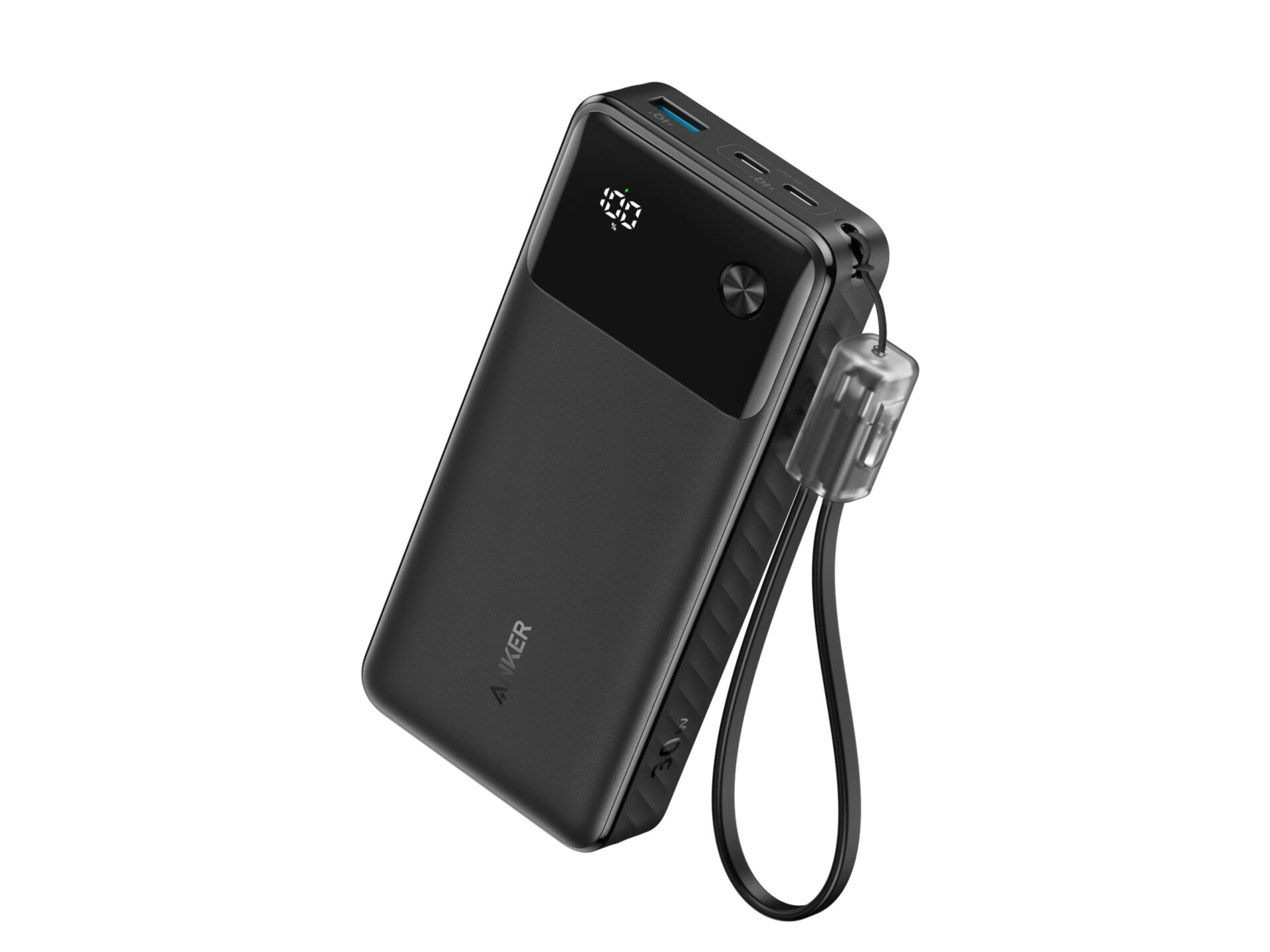 Anker Power Bank (20K, 30W) Black