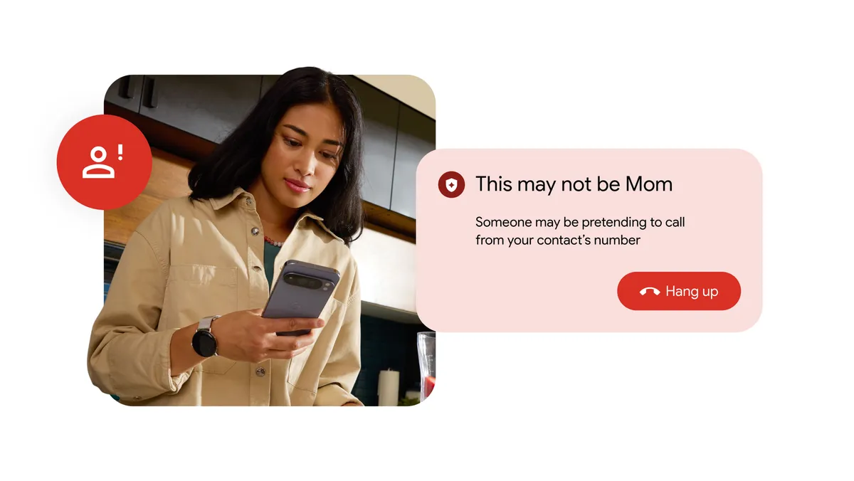 Google fake call detection