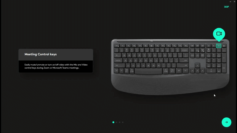 Tipkovnica K880 Options+