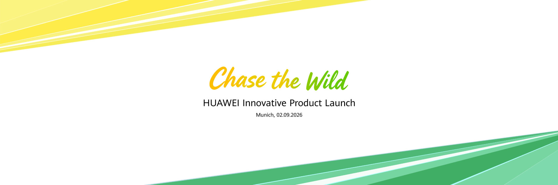 Huawei Chase the wild