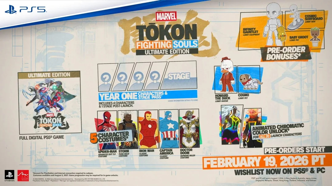 Marvel Tokon: Fighting Souls Ultimate edition
