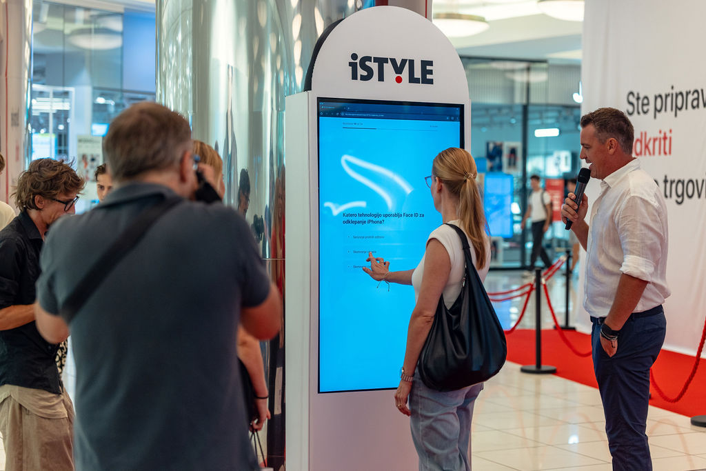 Otvoritev iSTYLE Apple Premium Partner v Cityparku