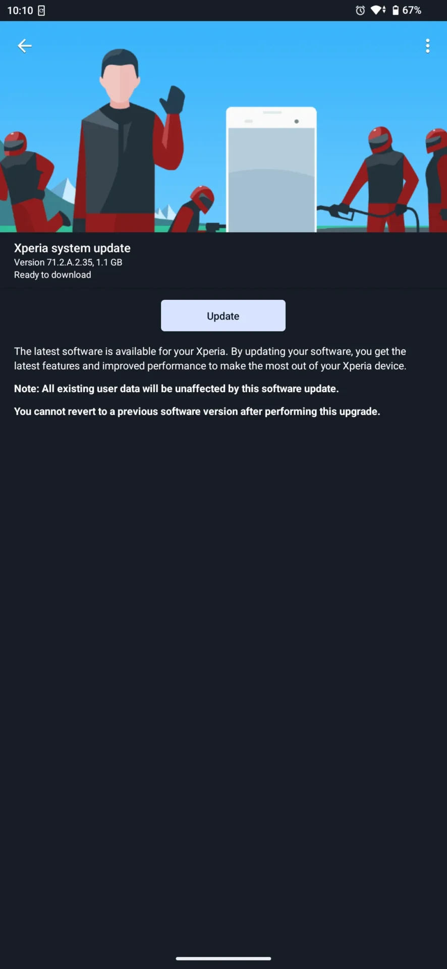 Android 17 Xperia 1 VII