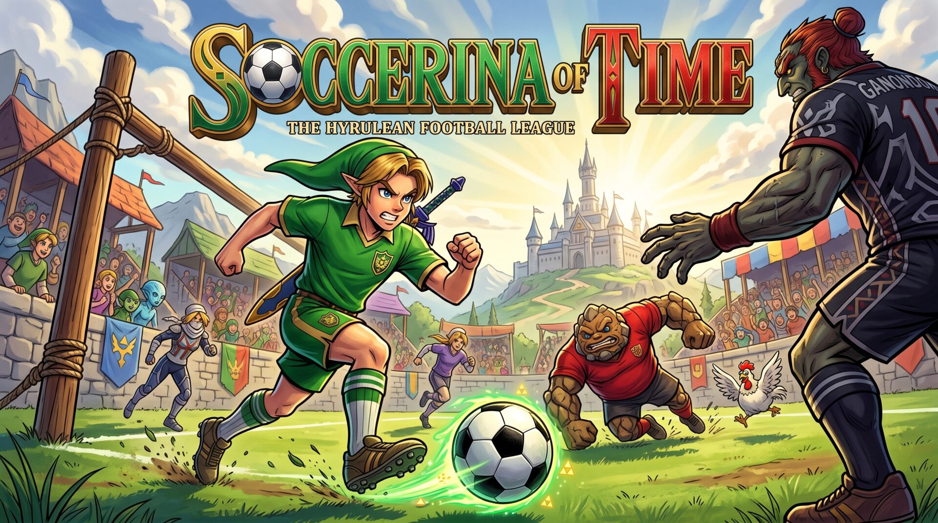 Soccerina of Time: Zelda in nogomet