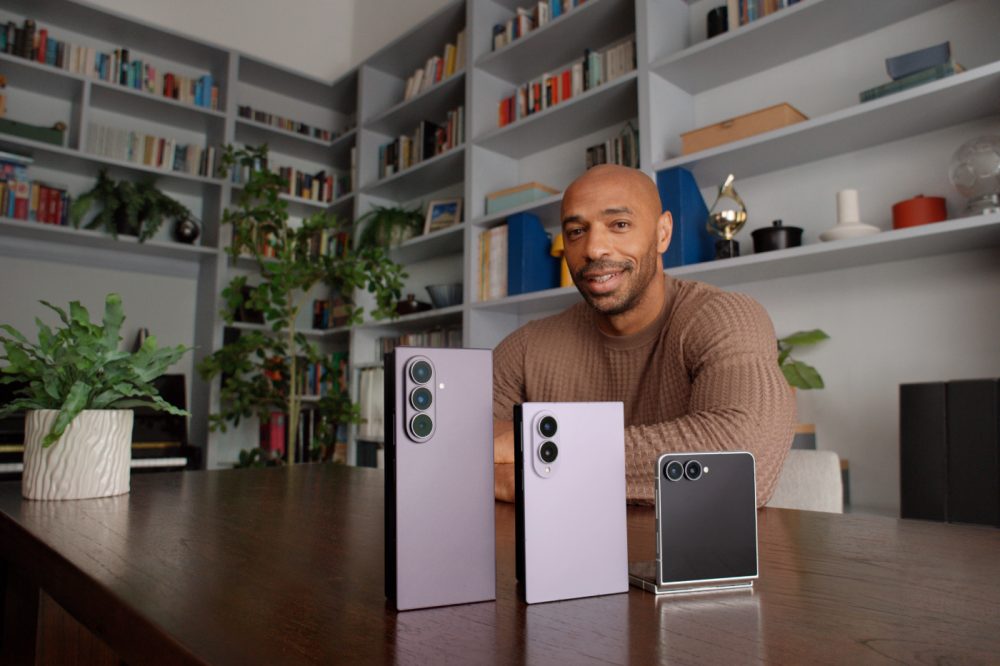 Thierry Henry "welcomes you to Foldables"